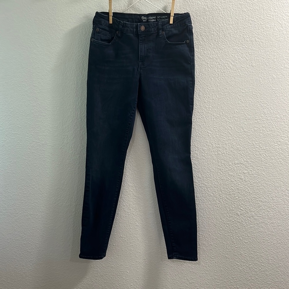Gap Legging Sculpy 8/29 Indigo Jeggings